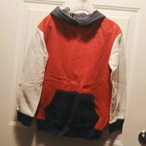 Colorblock Fleece Hoodie EUC